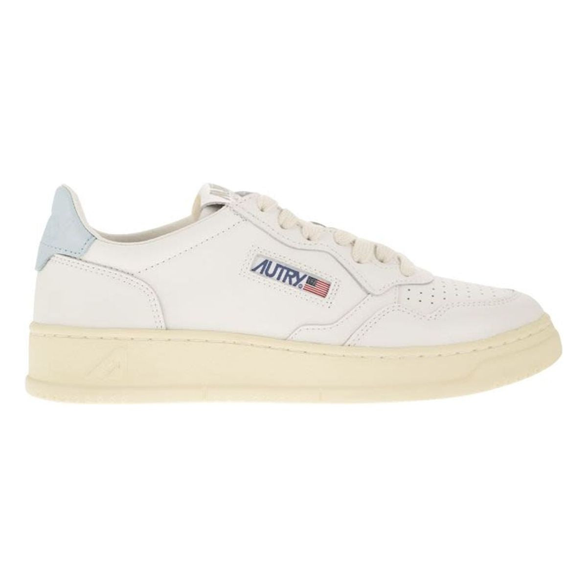 MEDALIST WHITE/LIGHT BLUE TRAINER