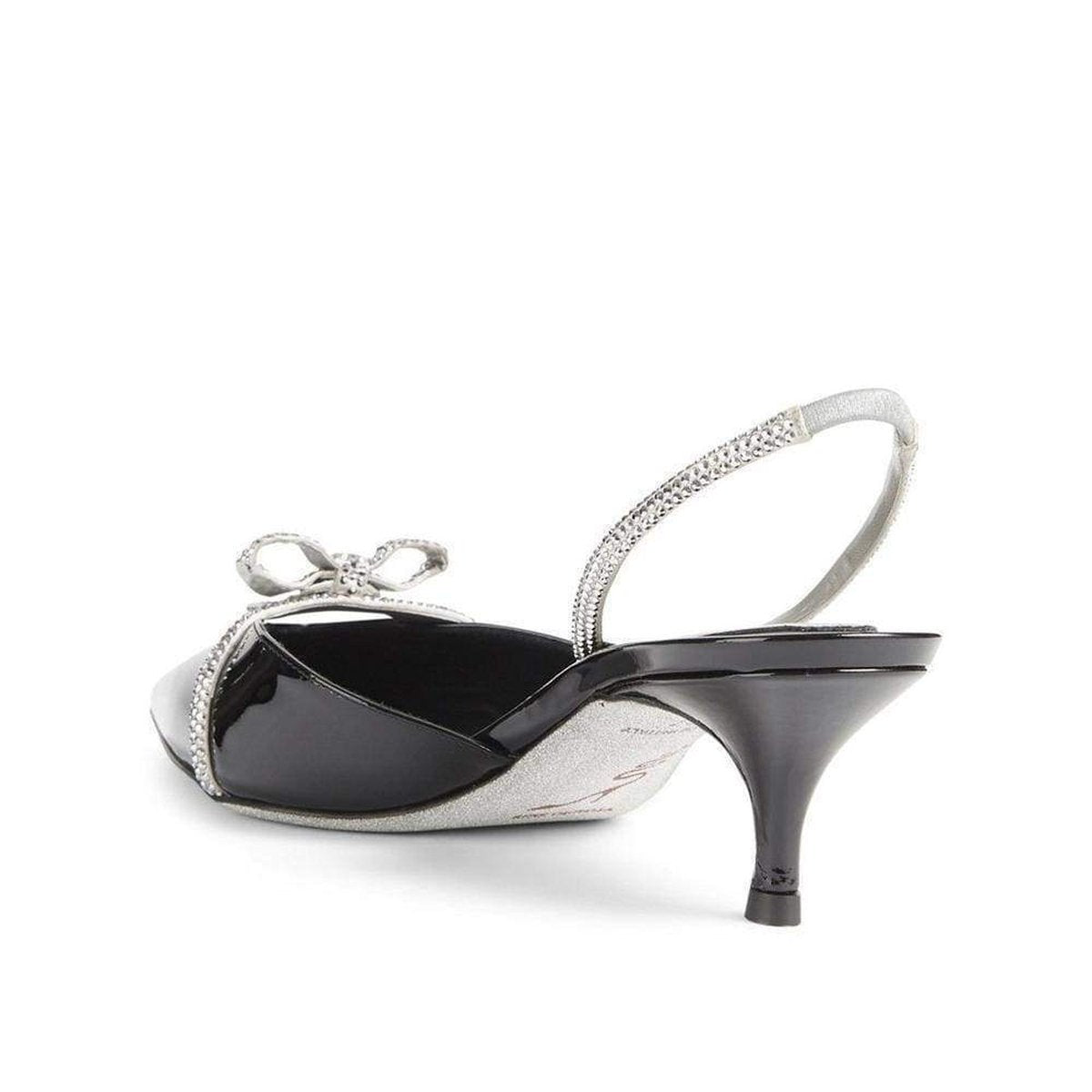 Rene Caovilla Fiocchina Patent Leather Slingback Pumps