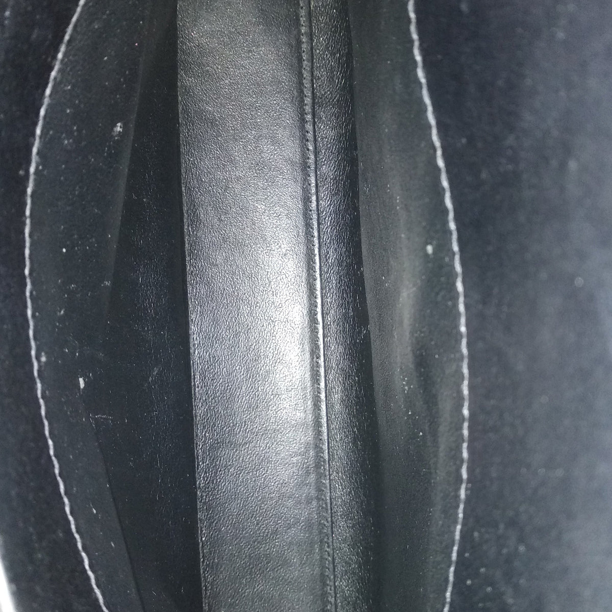 Baby Sac de Jour Love in Grained Leather Black