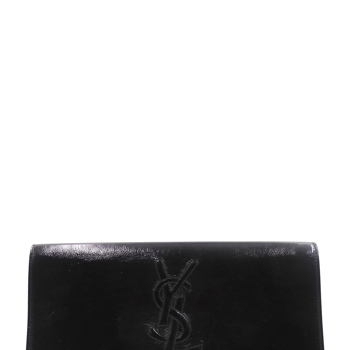 Belle De Jour Clutch Patent Black