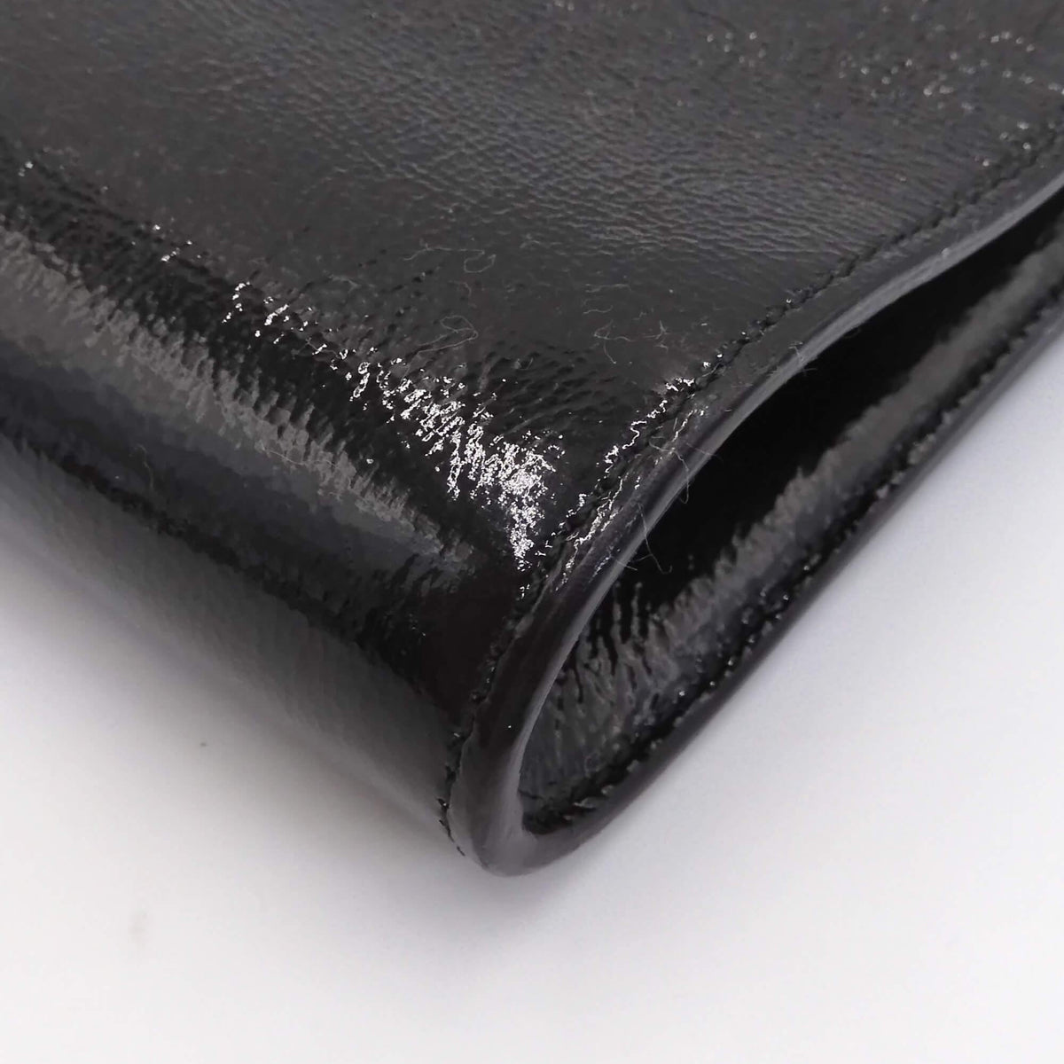 Belle De Jour Clutch Patent Black