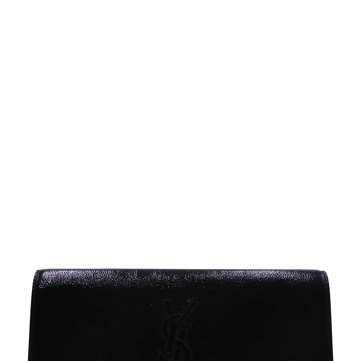 Belle De Jour Clutch Patent Black