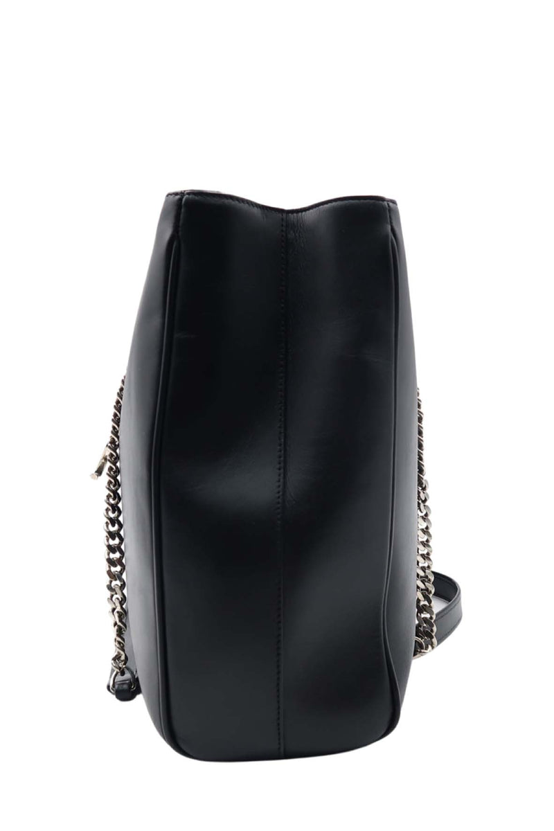 Cassandre Monogram Shopping Tote Black