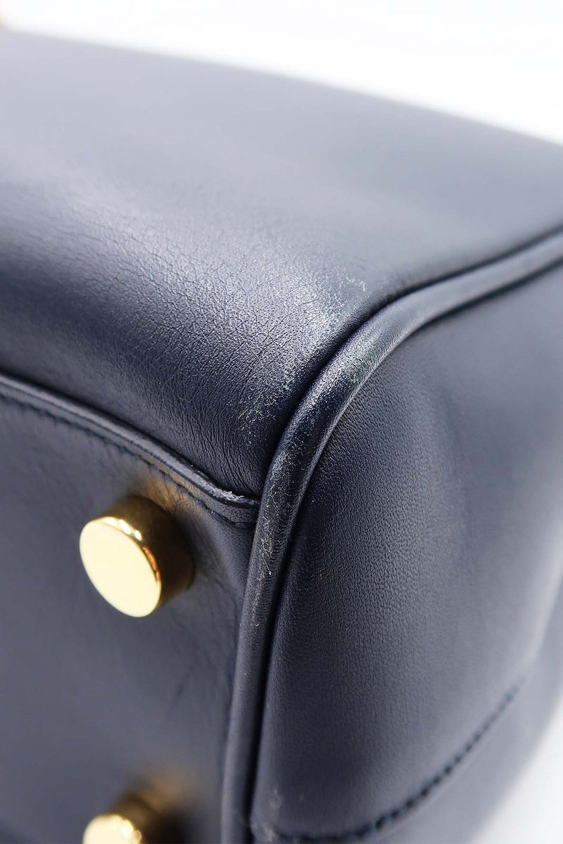 Cassandre Shopper Tote Navy