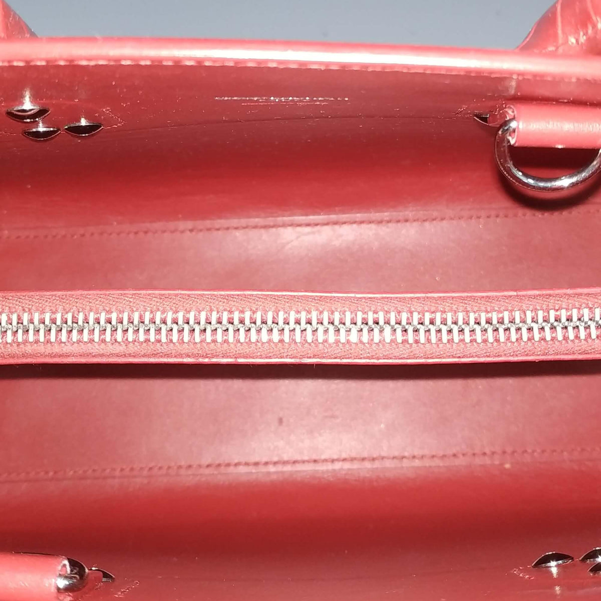 Classic Baby Sac De Jour Crocodile Embossed Red