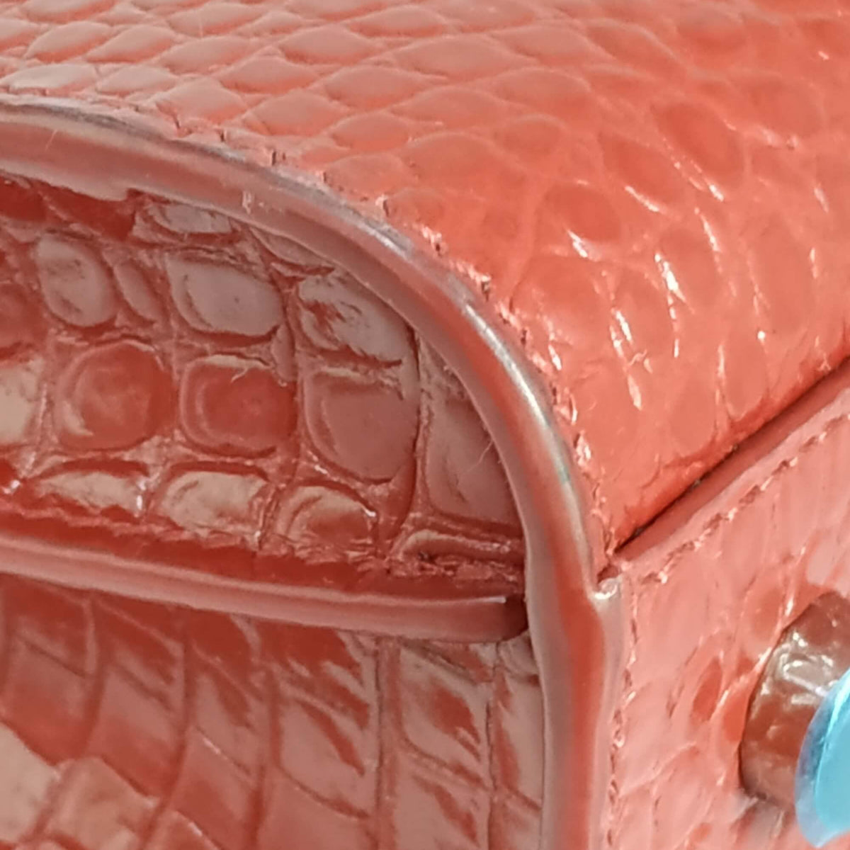 Classic Baby Sac De Jour Crocodile Embossed Red