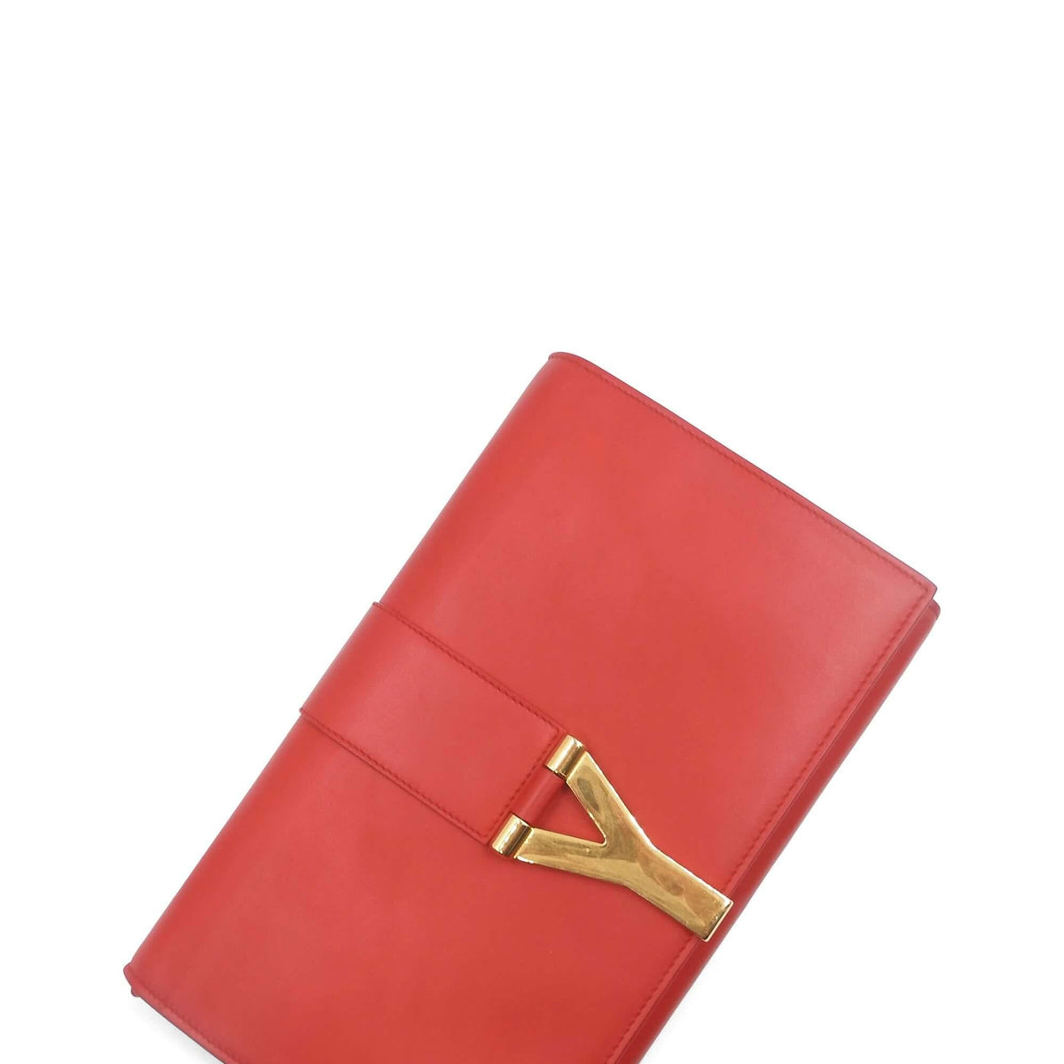 Classic Y Ligne Wallet on Chain Red