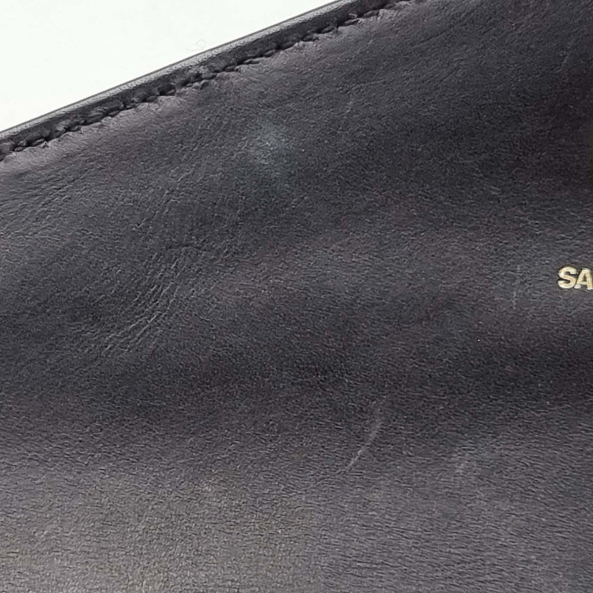 Envelope Monogram Clutch Black