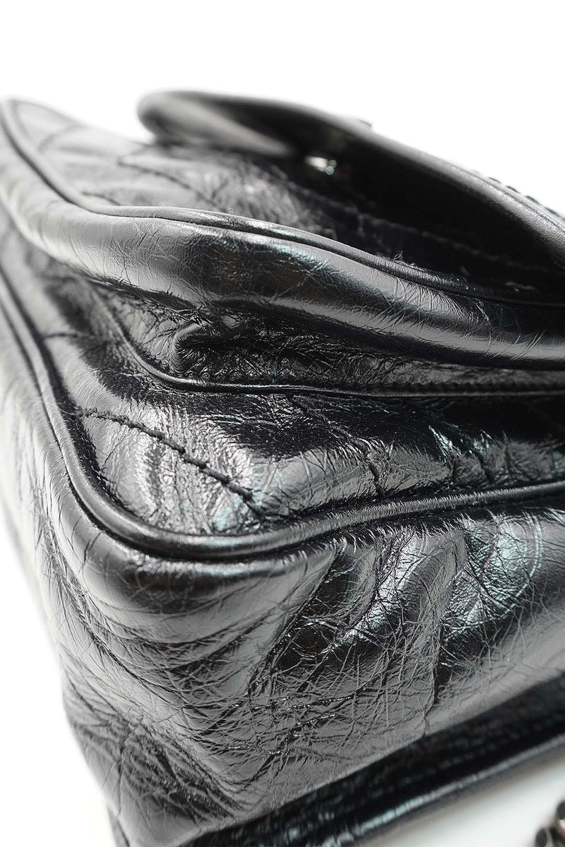 Medium Niki Crinkle Black