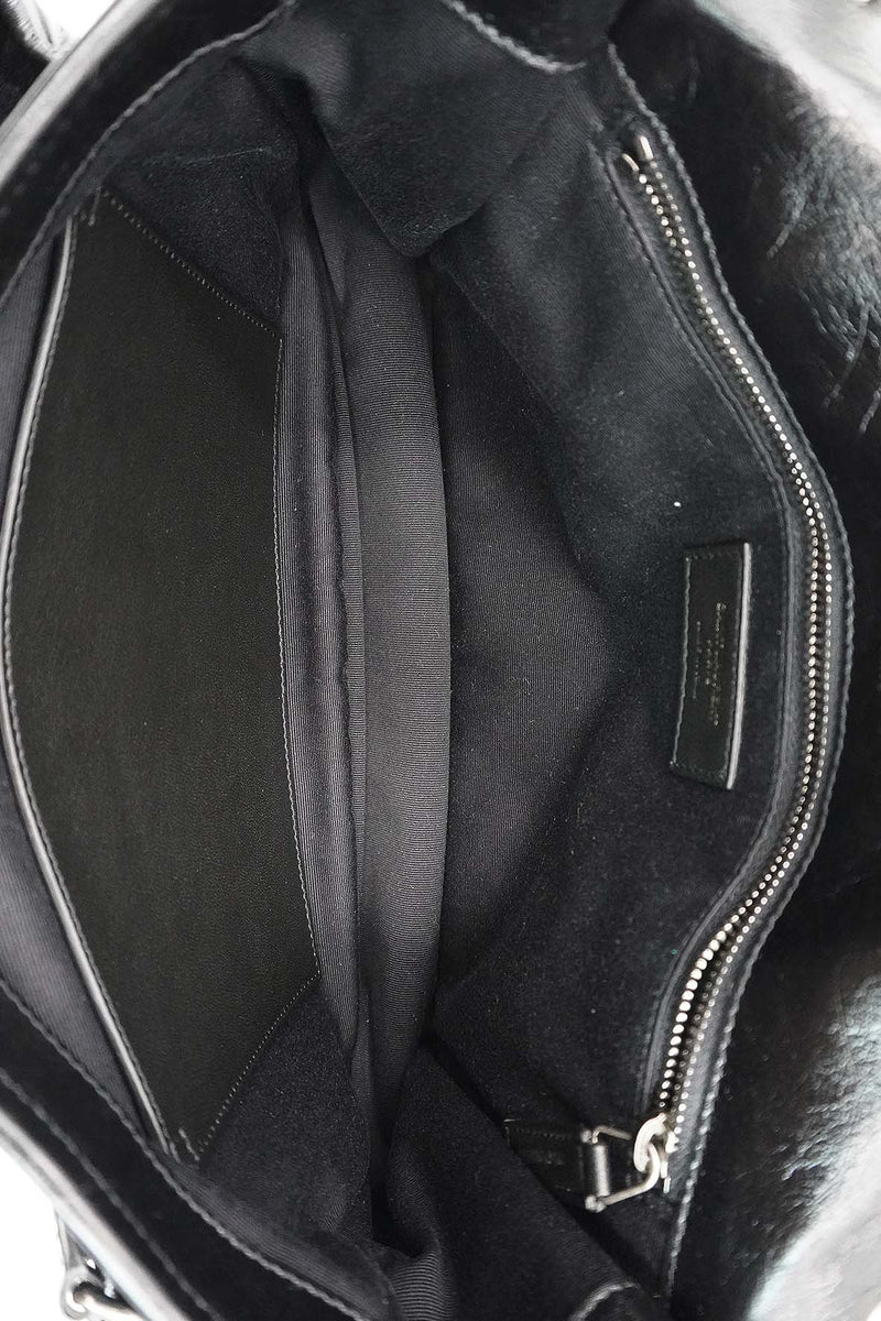 Medium Niki Crinkle Black