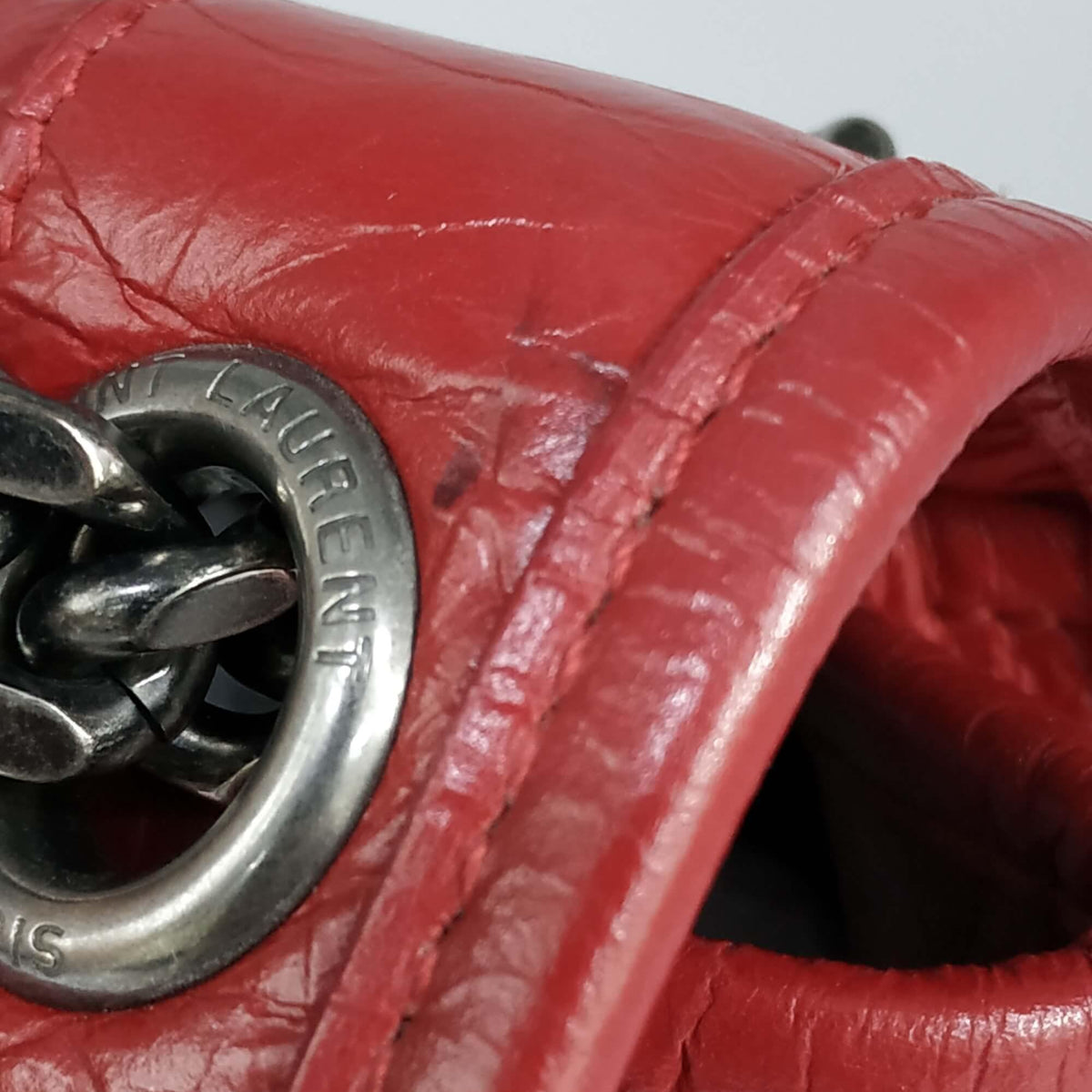 Medium Niki Crinkle Red