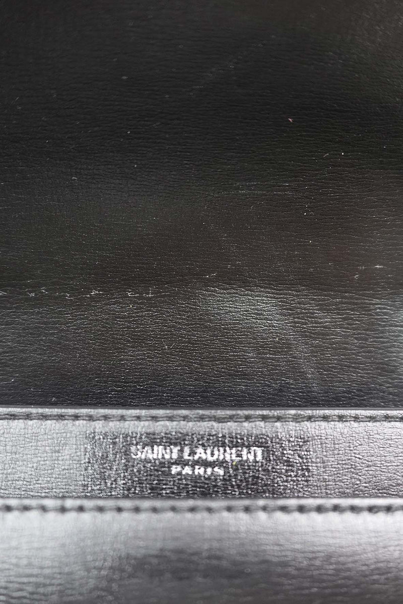 Medium Sunset Bag with Silver Hardware Black