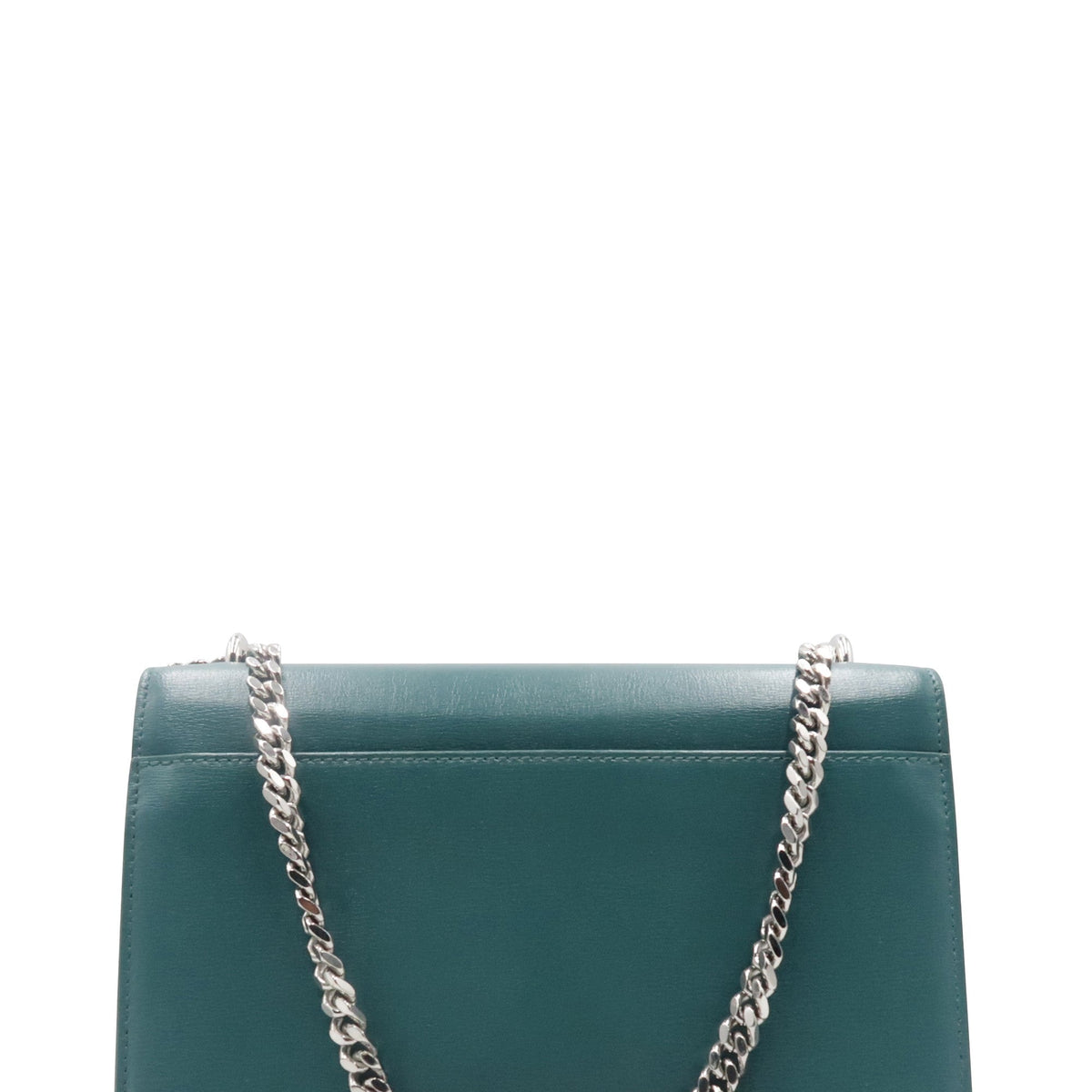Medium Sunset Bag with Silver Hardware Green