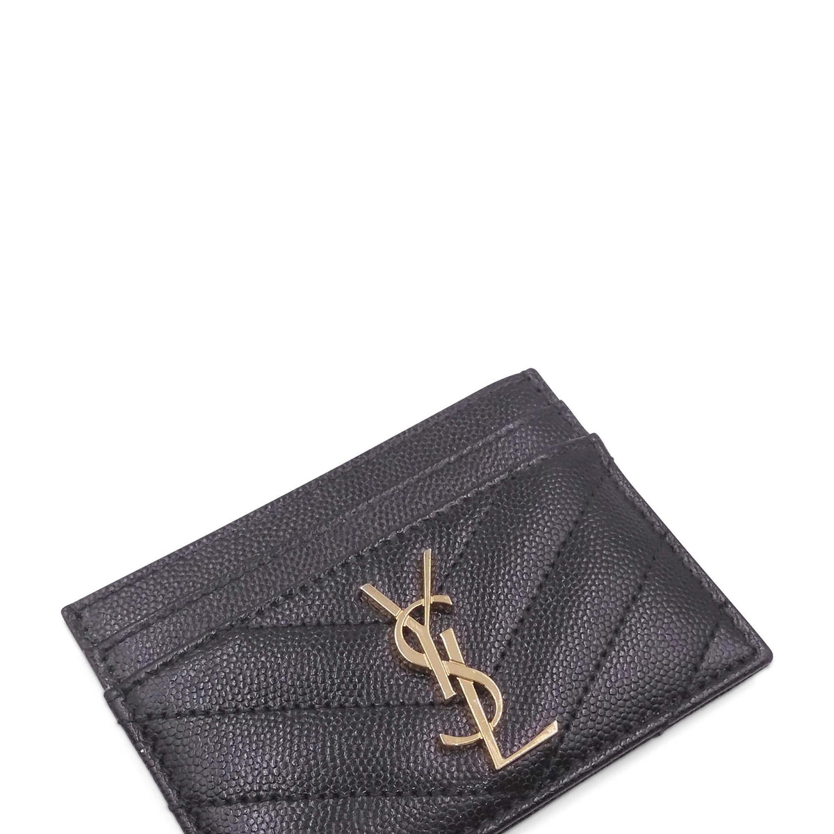 Monogram Card Holder Black