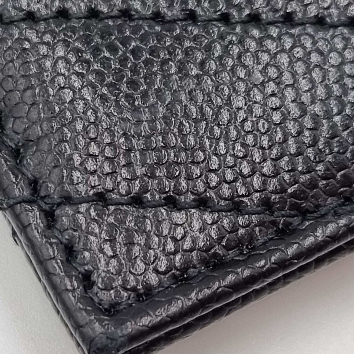 Monogram Card Holder Black