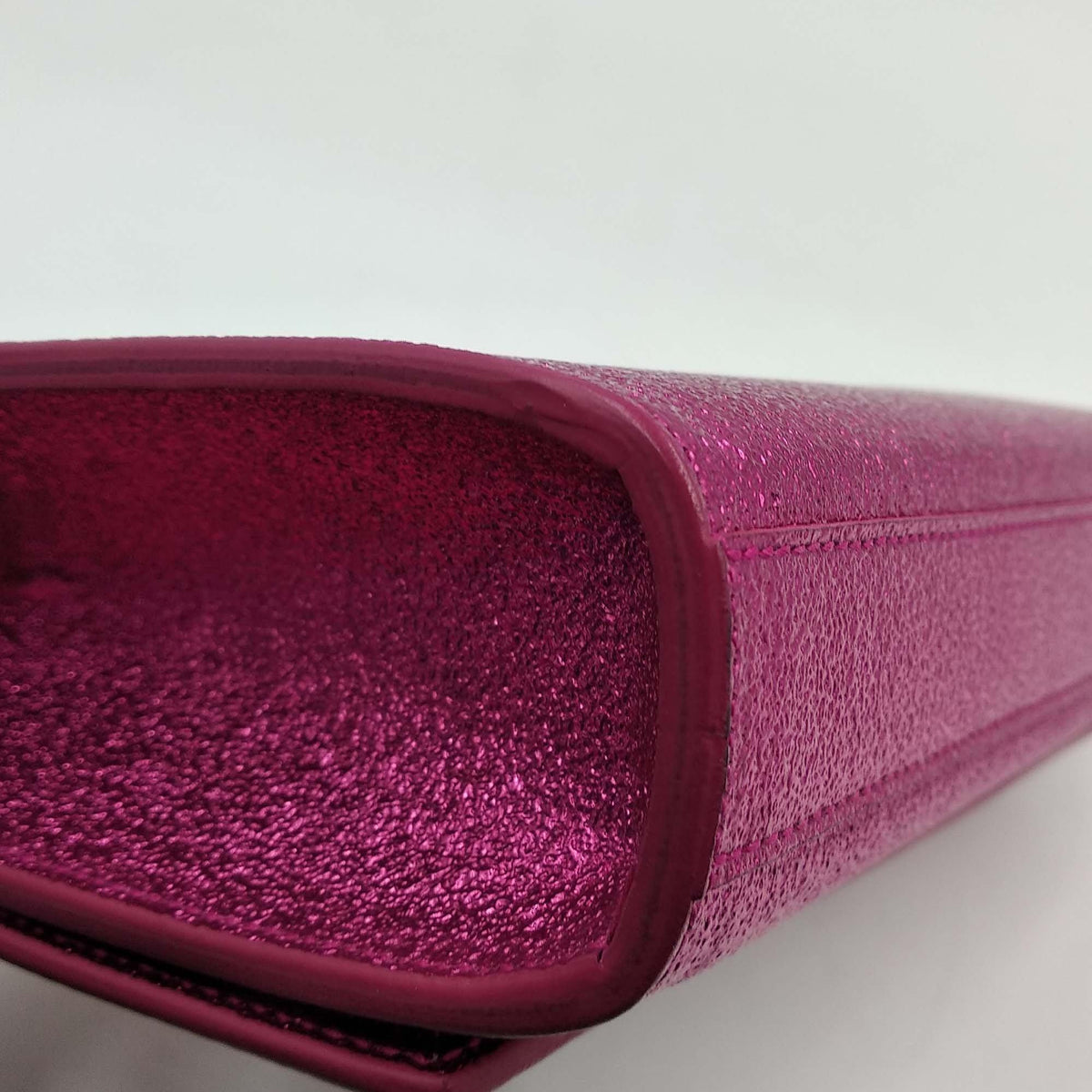 Monogram Cassandre Clutch Metallic Pink