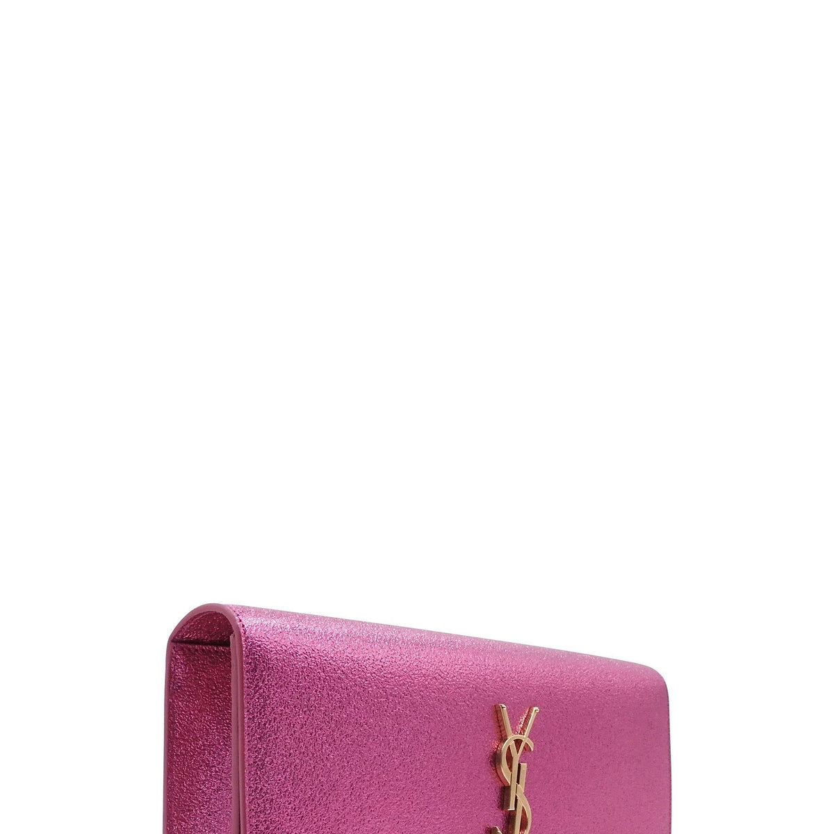Monogram Cassandre Clutch Metallic Pink