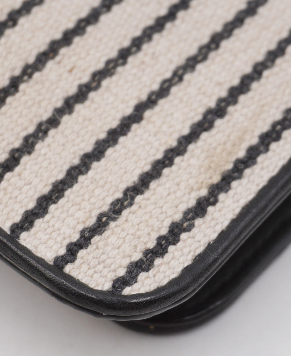 Monogram Cassandre Phone Holder Crossbody Black, Cream