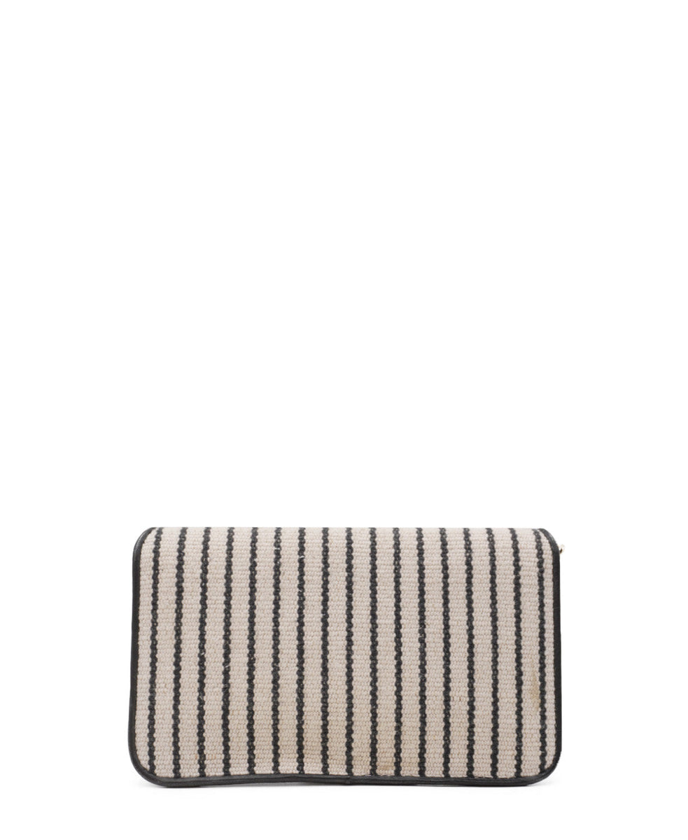 Monogram Cassandre Phone Holder Crossbody Black, Cream