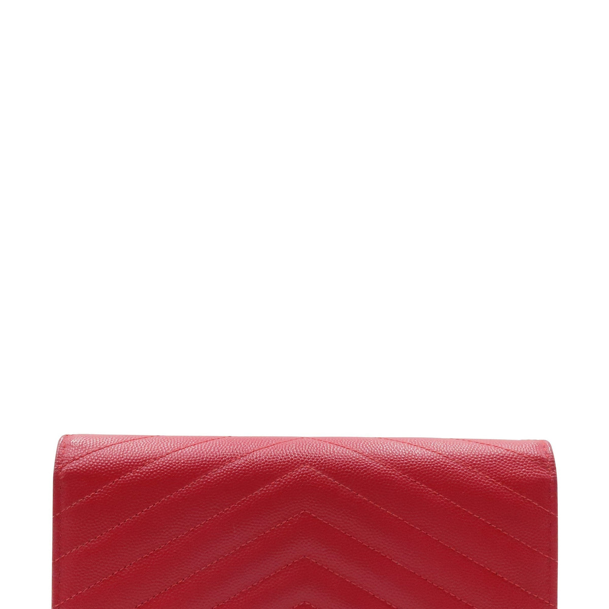 Monogram Envelope Wallet Red
