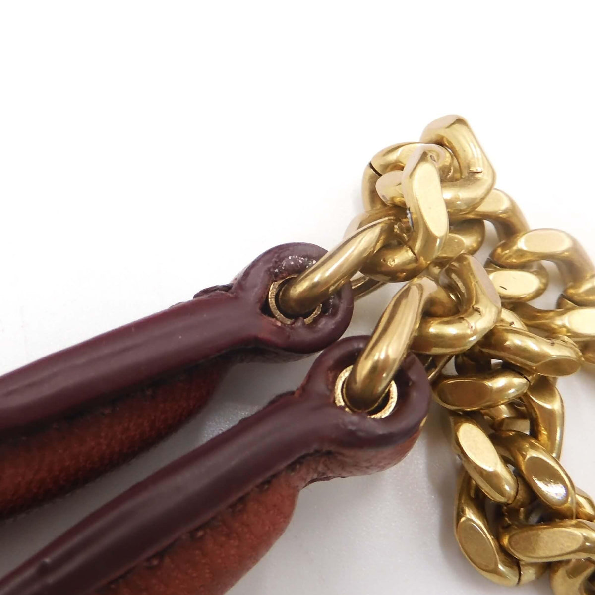 Monogram Jamie Chain M Maroon