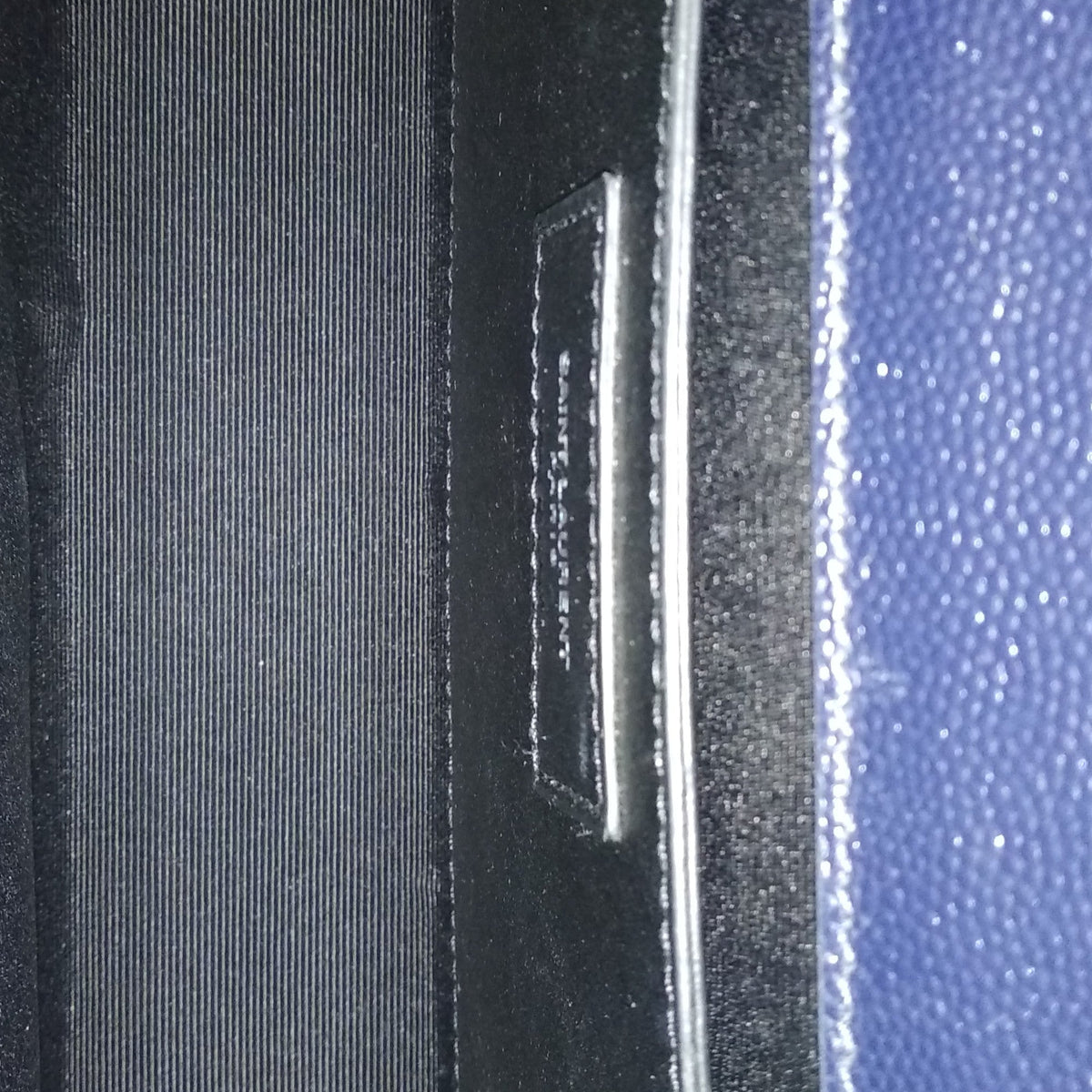 Monogram Medium Kate with Silver Hardware Navy