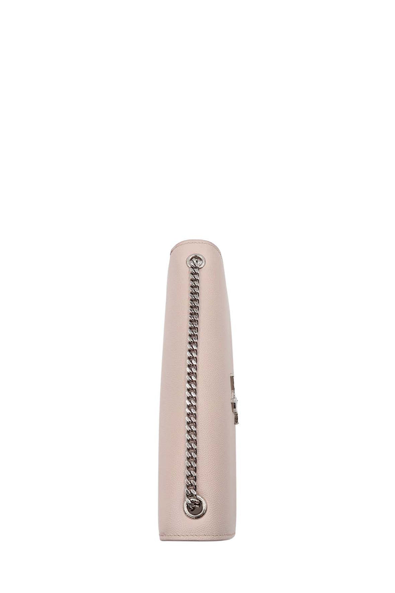 Monogram Medium Kate with Silver Hardware Pale Blush
