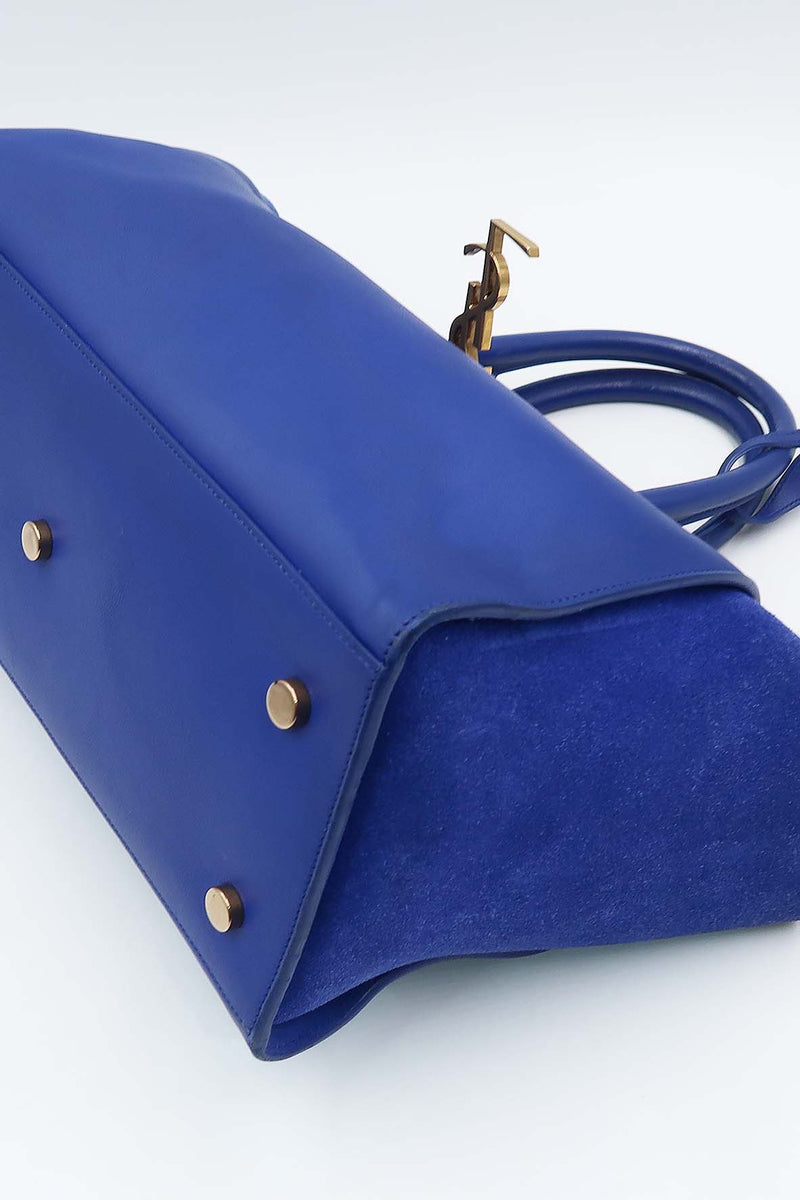 Monogram Small Downton Cabas Blue