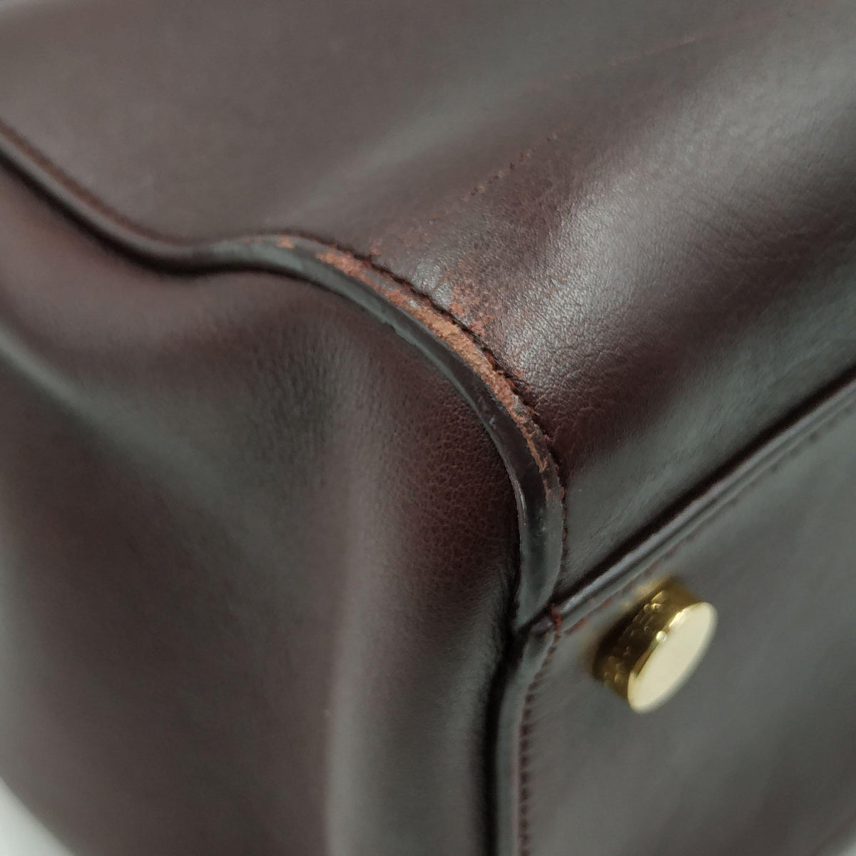 Moujik Top Handle Bag Maroon