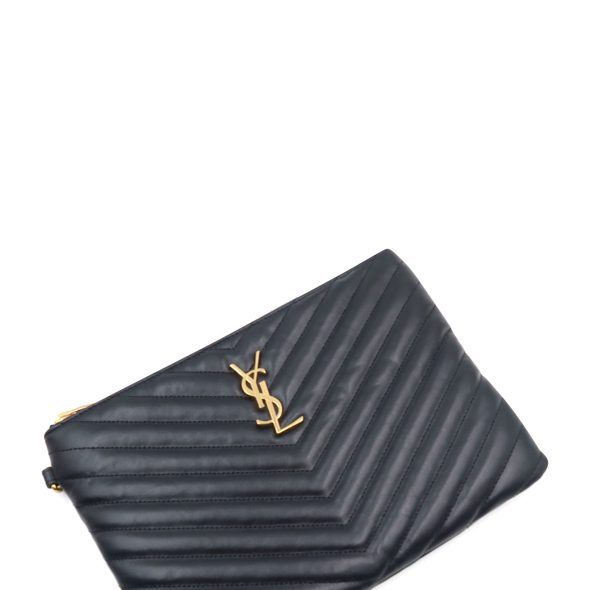 New Jolie Monogram Clutch Bag Nero