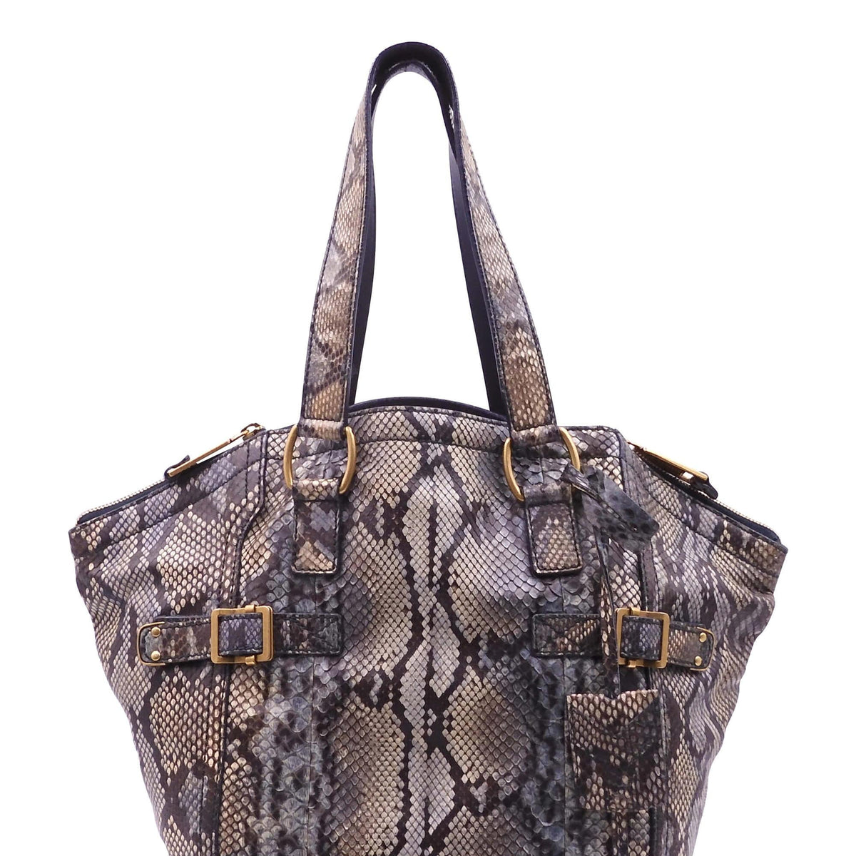 Python Downtown Tote Grey Blue