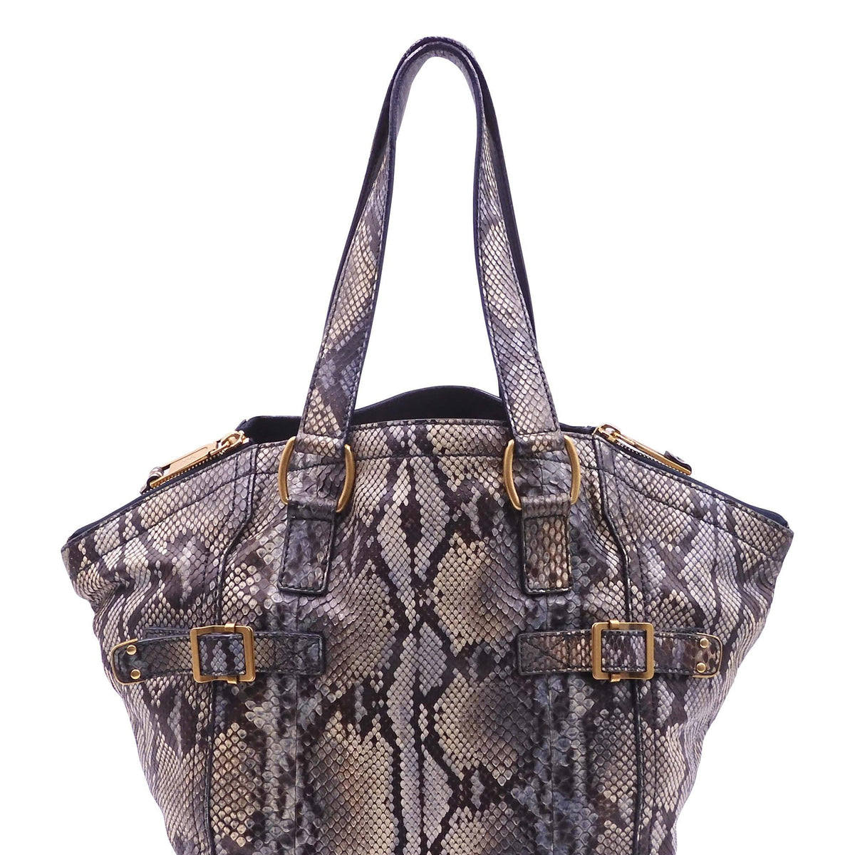 Python Downtown Tote Grey Blue