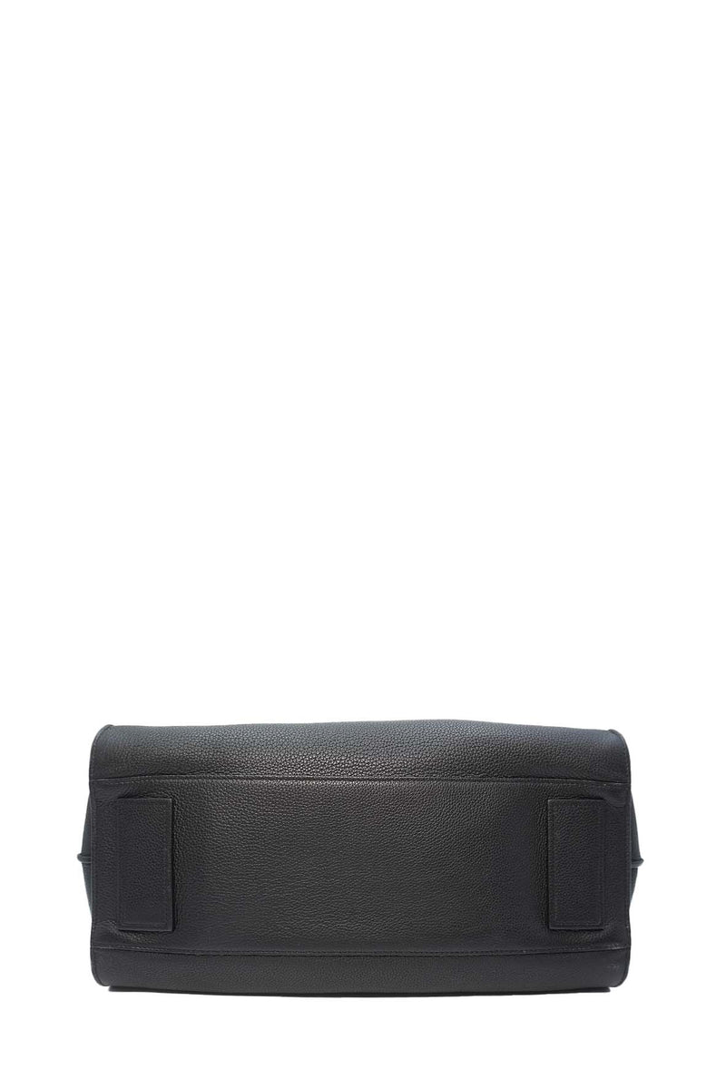 Sac De Jour North/South in Grained Leather Black