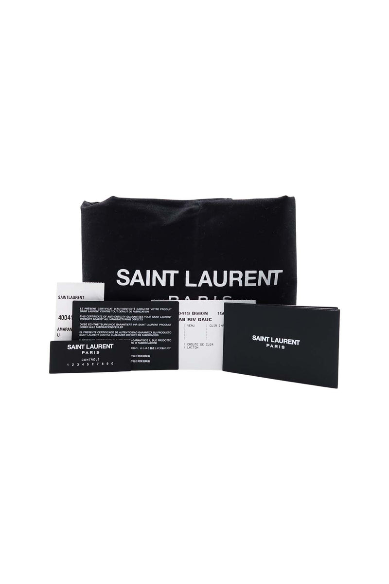 Small Cabas Rive Gauche Bag Amaranto