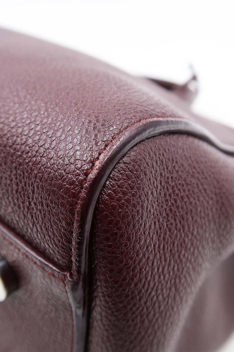 Small Cabas Rive Gauche Bag Amaranto