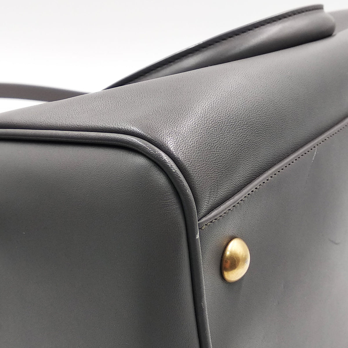 Small Classic Duffle Bag Grey