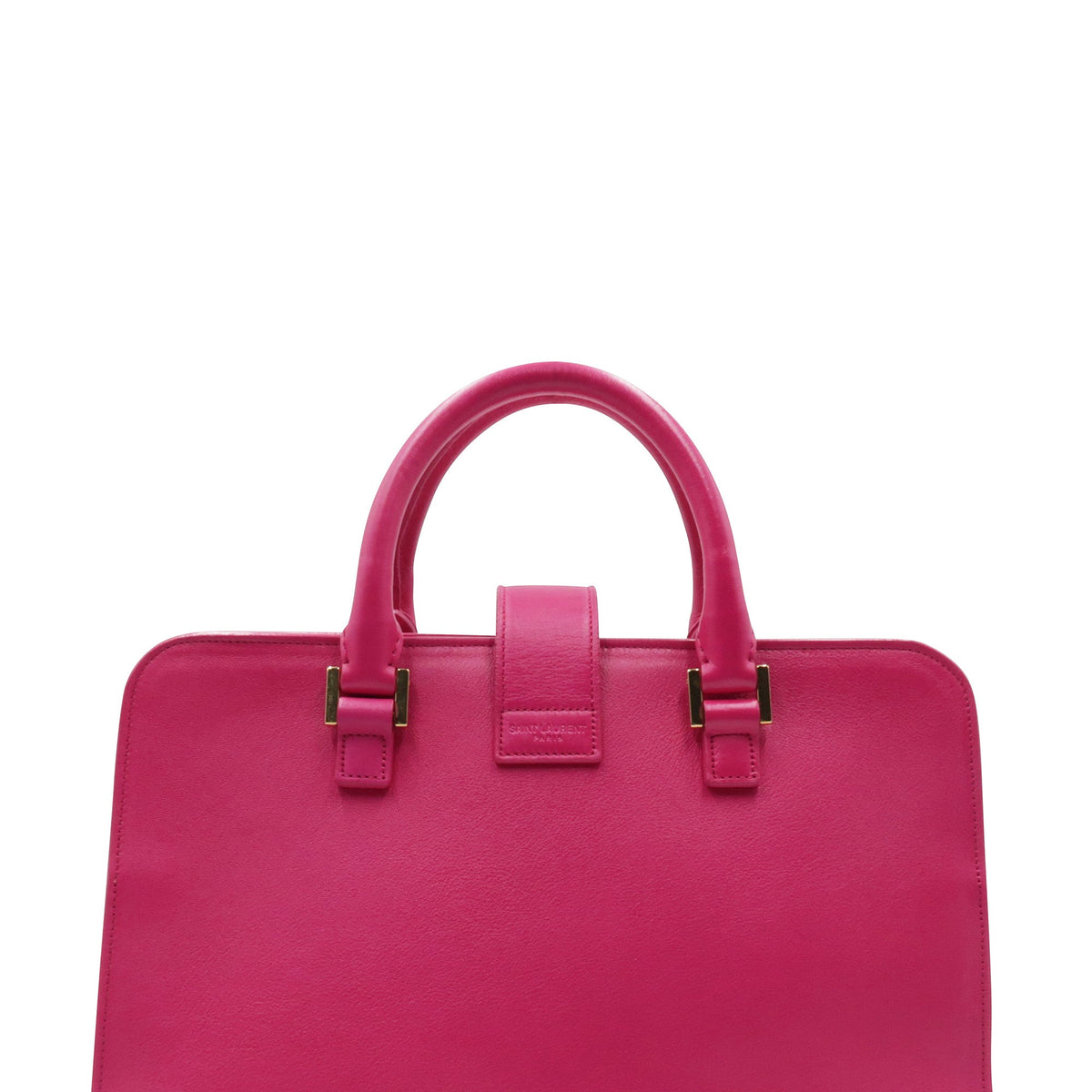 Small Monogram Cabas Fuchsia