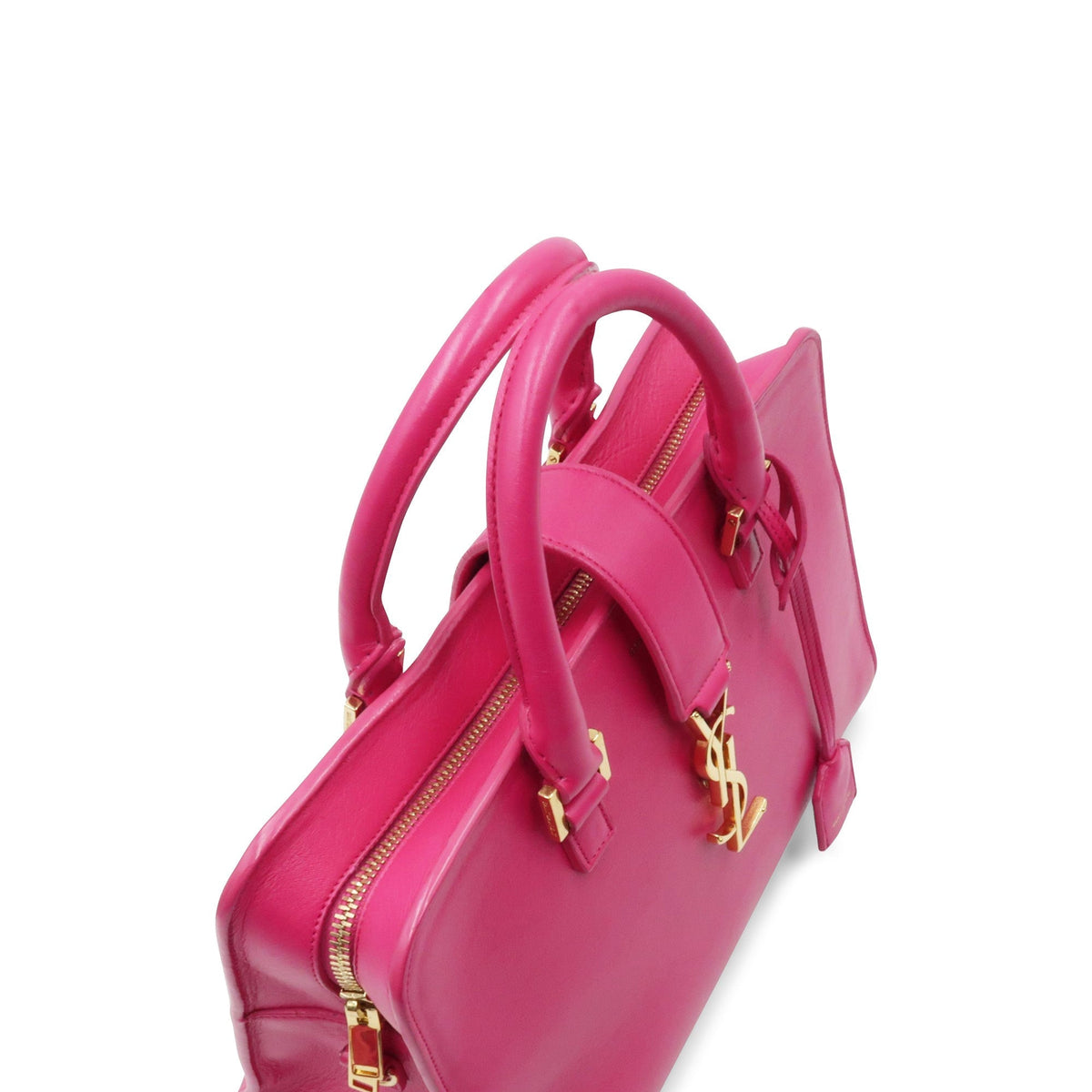Small Monogram Cabas Fuchsia
