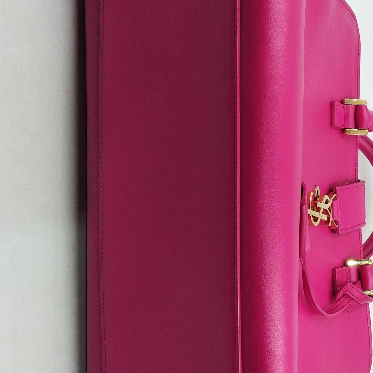 Small Monogram Cabas Fuchsia