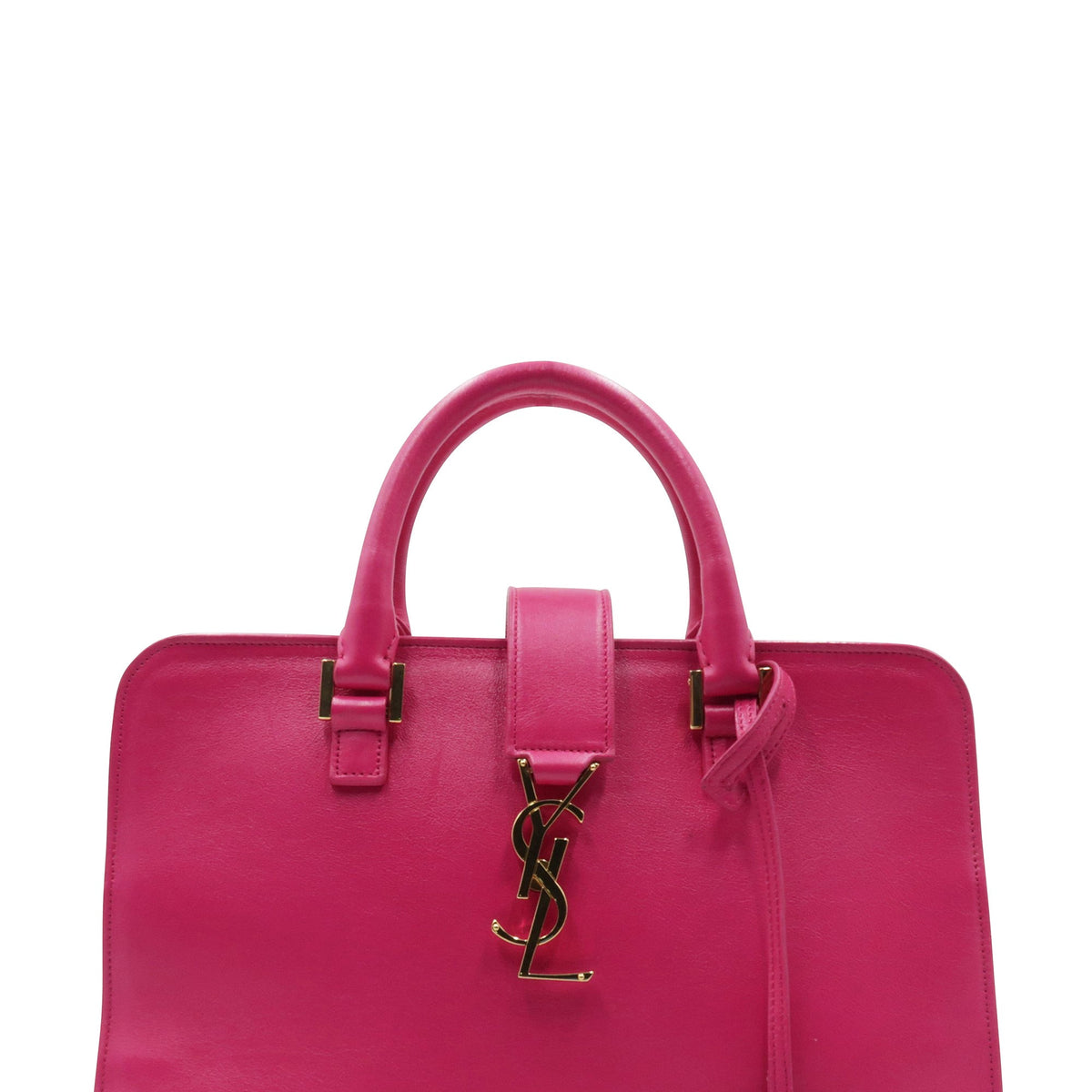 Small Monogram Cabas Fuchsia