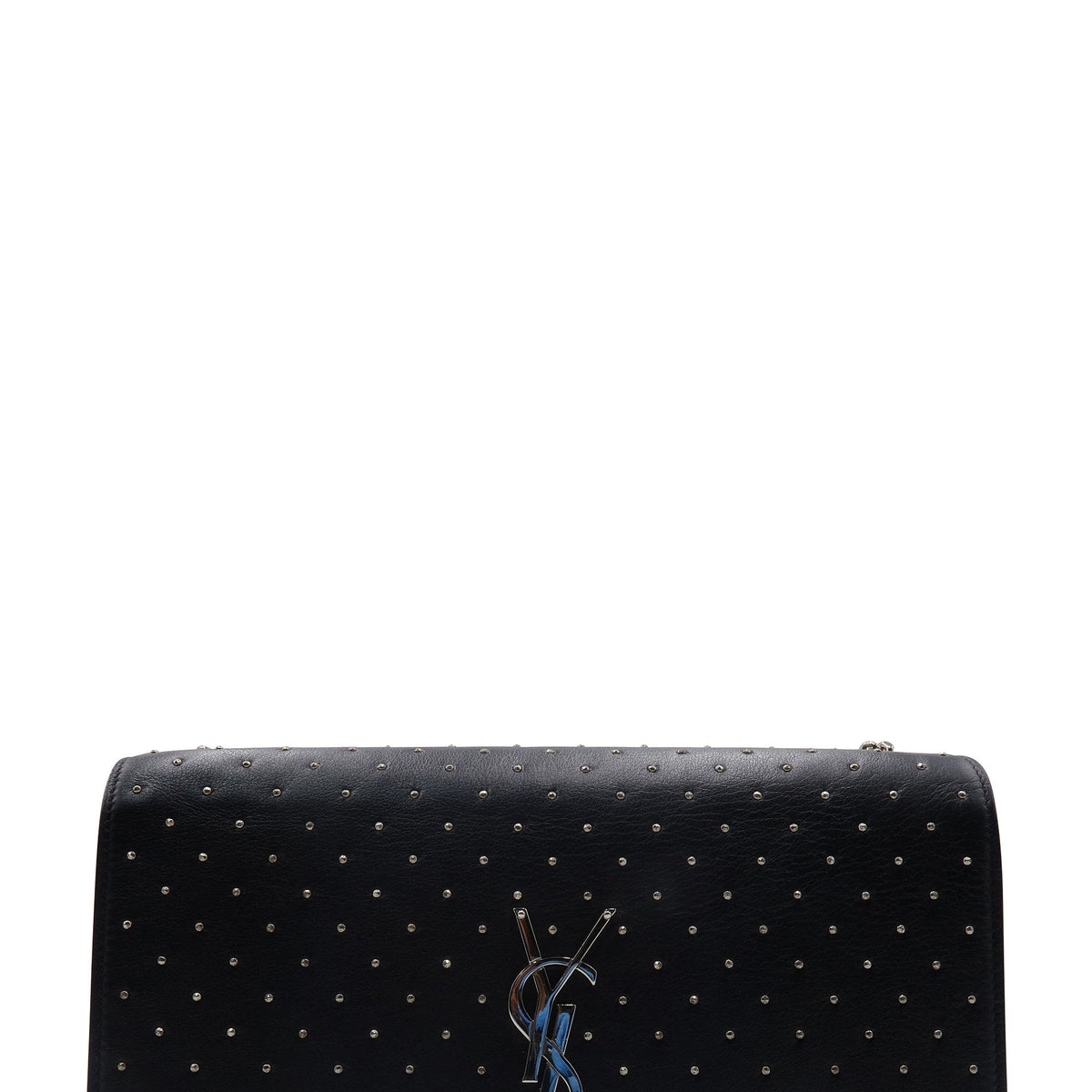 Studded Monogram Medium Kate Black