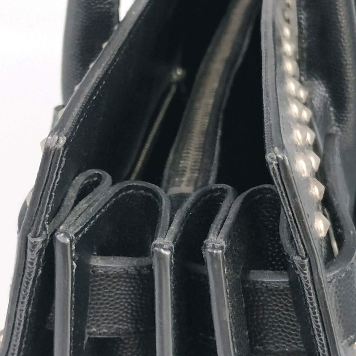 Studded Small Sac De Jour Black