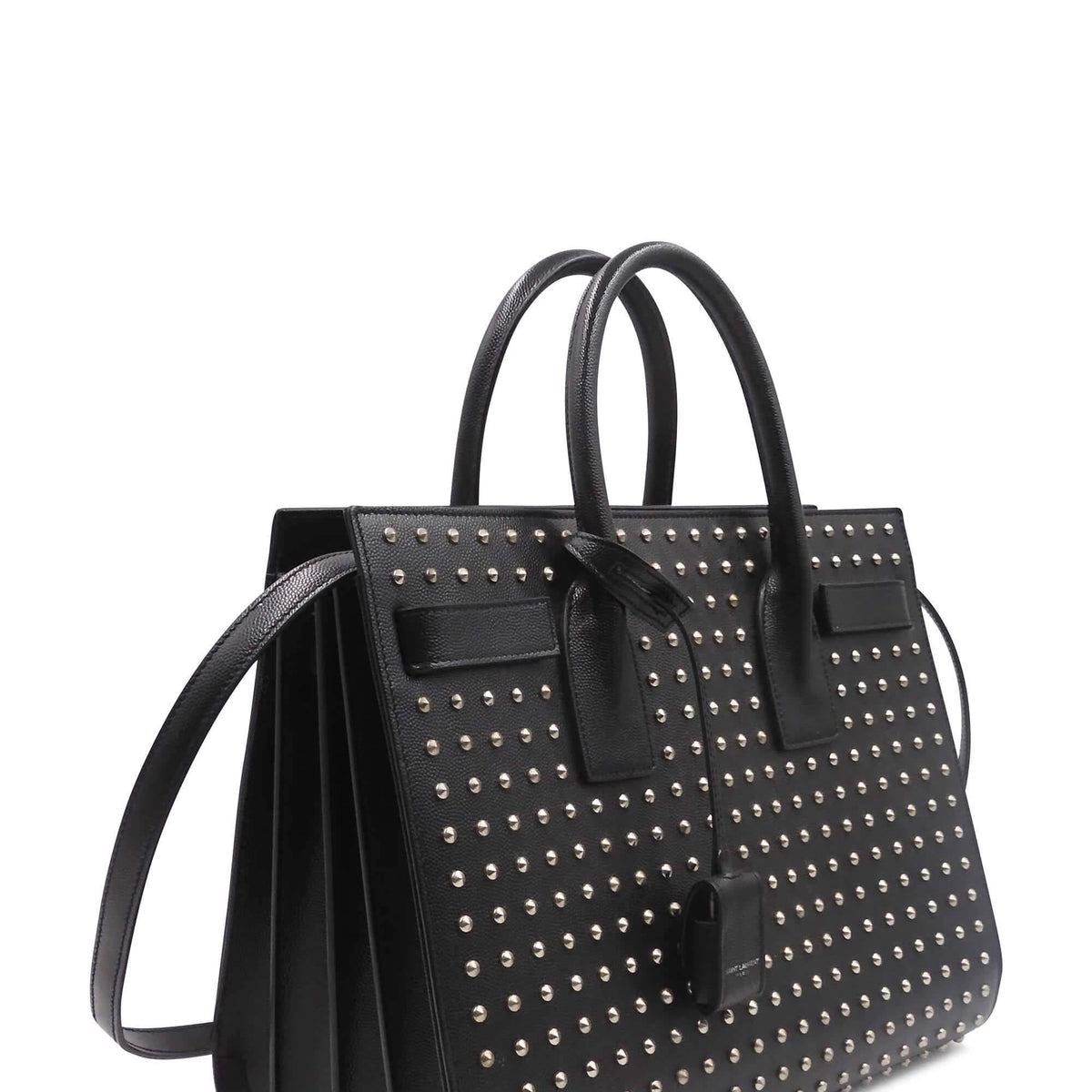 Studded Small Sac De Jour Black