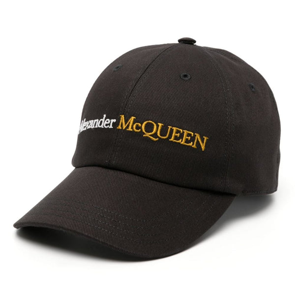 Alexander Mcqueen Men Logo Baseball Cap