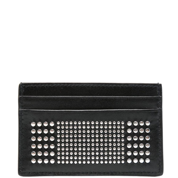 Alexander Mcqueen Men Studded Leather Card Case