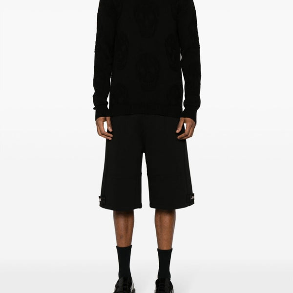 Alexander Mcqueen Men Skull Knitted Cotton Jumper