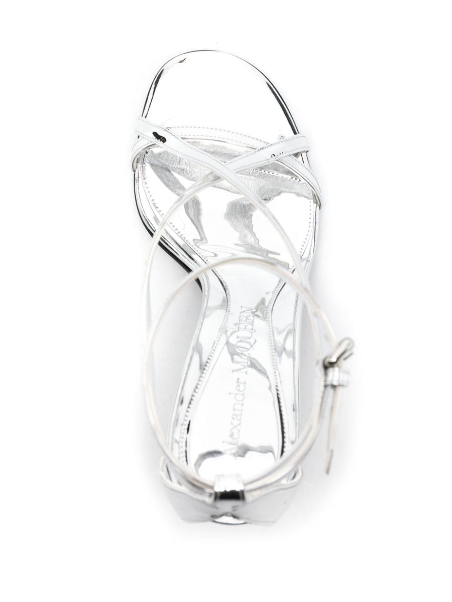 Alexander Mcqueen Women Armadillo Heel Sandals