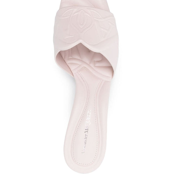 Alexander Mcqueen Women Seal Leather Mules