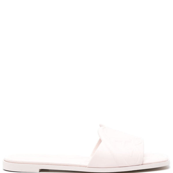 Alexander Mcqueen Women Leather Flat Sandals