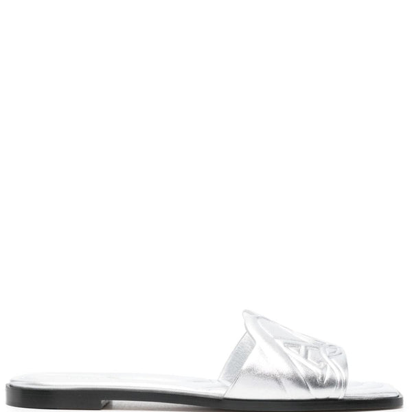 Alexander Mcqueen Women Seal Leather Sandals